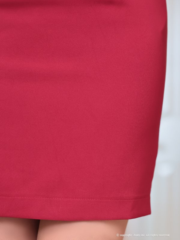 画像18: 【ANDY/アンディ】フリル/ オフショル/ ワンカラー/ タイト/ ミニドレス/ キャバドレス[OF05]