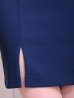 ネイビーxホワイト モデル：あみ　身長：163cm　着用サイズ：Sサイズ