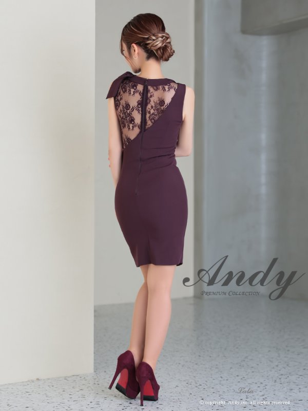 ワインレッド　モデル：らら　身長：160.5cm　着用サイズ：Sサイズ