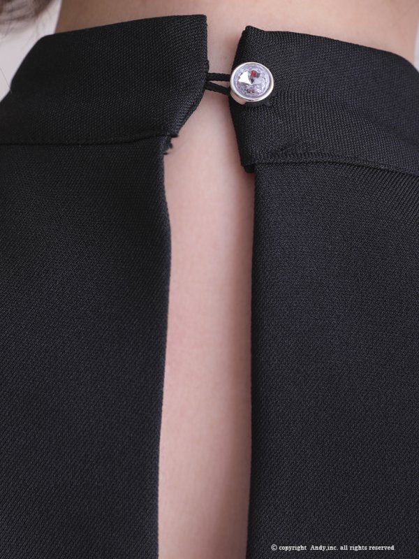 ブラック モデル:青田夏奈 身長:163cm 着用サイズ:Sサイズ