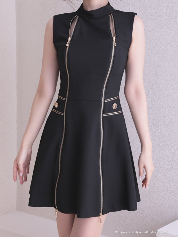 ブラック モデル:青田夏奈 身長:163cm 着用サイズ:Sサイズ