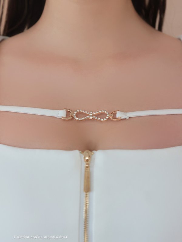 画像36: 【ANDY/アンディ】スクエアネック/ パフスリーブ/ 袖あり/ フロントジップ/ プリーツ/ フレア/ セットアップ/ ミニドレス/ キャバドレス[OF05]