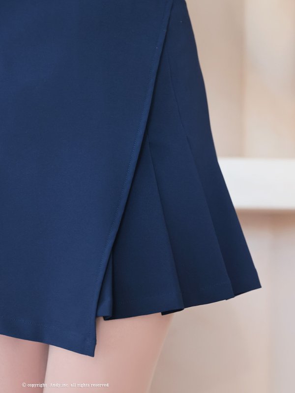 画像29: 【ANDY/アンディ】スクエアネック/ パフスリーブ/ 袖あり/ フロントジップ/ プリーツ/ フレア/ セットアップ/ ミニドレス/ キャバドレス[OF05]