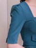 グリーン モデル：あみ　身長：163cm　着用サイズ：Sサイズ