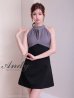 グレーxブラック モデル：あみ　身長：163cm　着用サイズ：Sサイズ