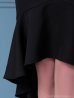 ブラック モデル：あみ　身長：163cm　着用サイズ：Sサイズ