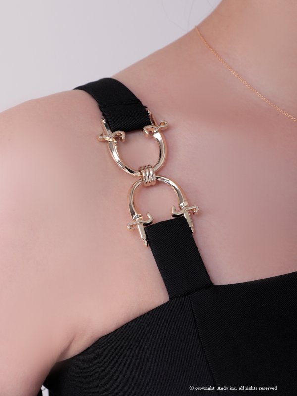 ブラック モデル:あみ 身長:163cm 着用サイズ:Sサイズ