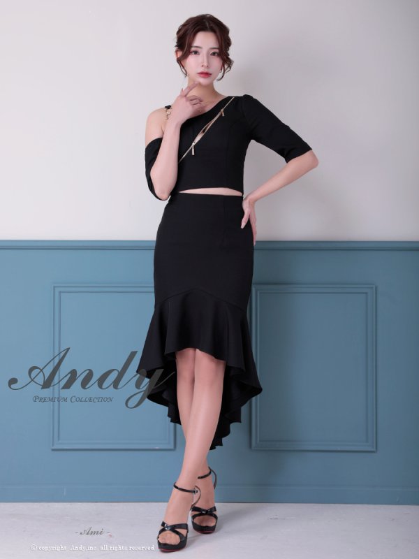 ブラック モデル:あみ 身長:163cm 着用サイズ:Sサイズ