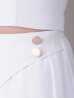 ホワイト モデル：あみ　身長：163cm　着用サイズ：Sサイズ