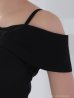ブラック モデル：七瀬みほ　身長：162cm　着用サイズ：Sサイズ