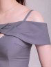 グレー モデル：あみ　身長：163cm　着用サイズ：Sサイズ