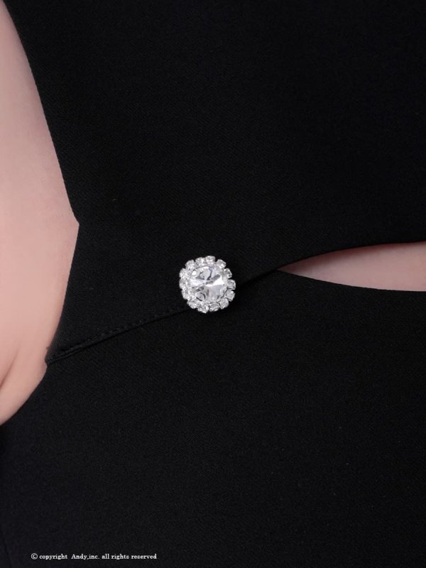 ブラック　モデル：あみ　身長：163cm　着用サイズ：Sサイズ