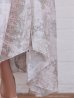 ピンクベージュ　モデル：あみ　身長：163cm　着用サイズ：Sサイズ