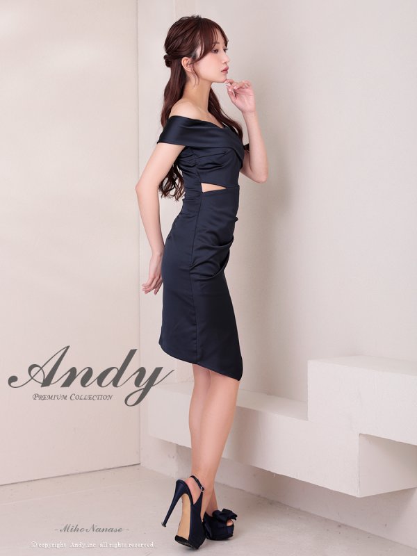 ネイビー モデル：七瀬みほ　身長：162cm　着用サイズ：Sサイズ