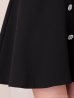 ブラック モデル：七瀬みほ　身長：162cm　着用サイズ：Sサイズ