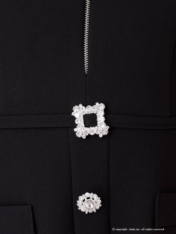 ブラック モデル：七瀬みほ　身長：162cm　着用サイズ：Sサイズ