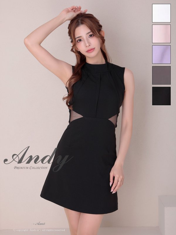 ブラック　モデル：あみ　身長：163cm　着用サイズ：Sサイズ