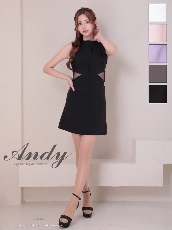 ブラック　モデル：あみ　身長：163cm　着用サイズ：Sサイズ