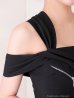 ブラック モデル：七瀬みほ　身長：162cm　着用サイズ：Sサイズ