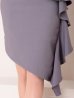 グレー モデル：あみ　身長：163cm　着用サイズ：Sサイズ