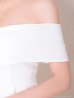 ホワイト モデル：あみ　身長：163cm　着用サイズ：Sサイズ