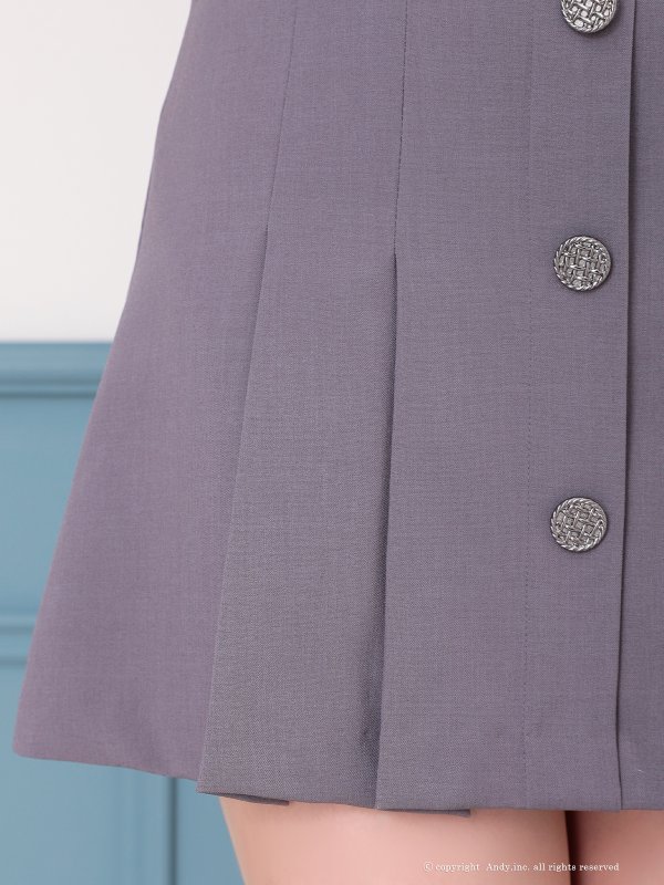 グレー モデル：あみ　身長：163cm　着用サイズ：Sサイズ