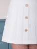 ホワイト モデル：あみ　身長：163cm　着用サイズ：Sサイズ