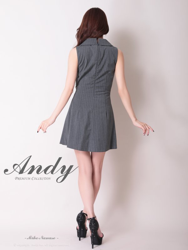 グレー　モデル：七瀬みほ　身長：162cm　着用サイズ：Sサイズ