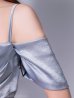 ブルー モデル：あみ　身長：163cm　着用サイズ：Sサイズ