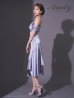 ブルー モデル：七瀬みほ　身長：162cm　着用サイズ：Sサイズ