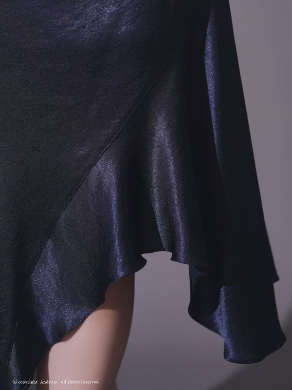 ネイビー モデル：七瀬みほ　身長：162cm　着用サイズ：Sサイズ