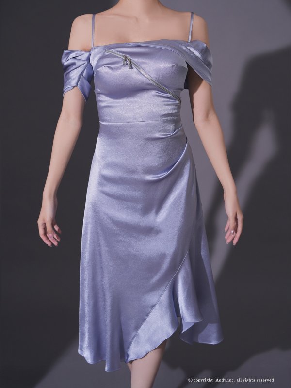 ブルー モデル：七瀬みほ　身長：162cm　着用サイズ：Sサイズ