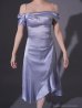 ブルー モデル：七瀬みほ　身長：162cm　着用サイズ：Sサイズ