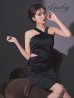 ブラック モデル：七瀬みほ　身長：162cm　着用サイズ：Sサイズ