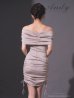 ベージュ モデル：七瀬みほ　身長：162cm　着用サイズ：Sサイズ