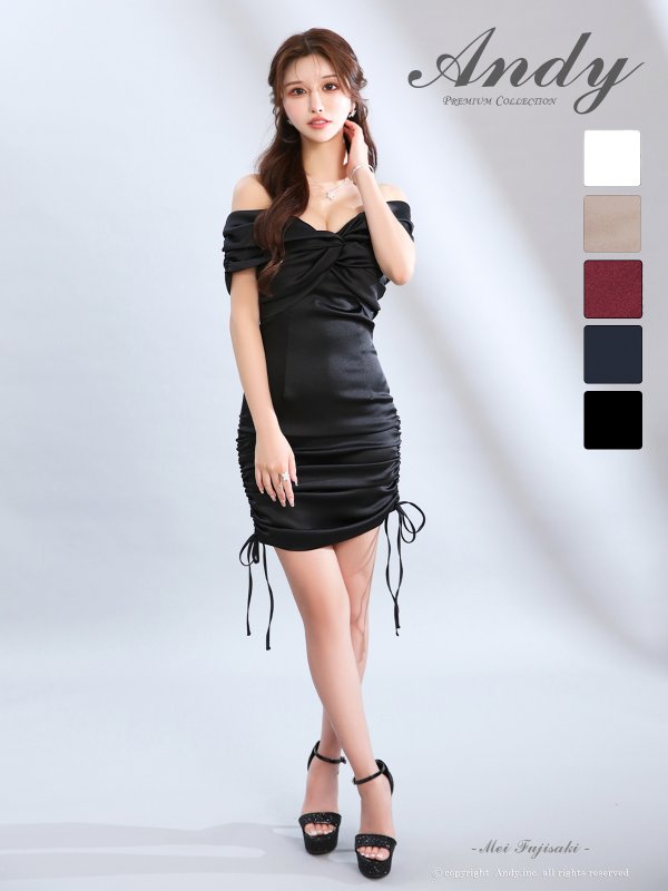 ブラック　モデル：藤咲めい　着用サイズ：Sサイズ