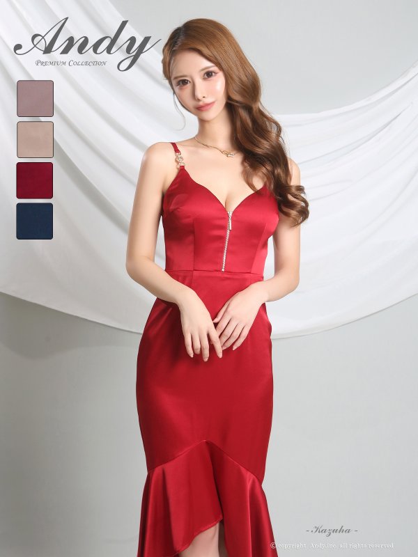 ワインレッド モデル:かずは 身長:160cm 着用サイズ:Sサイズ