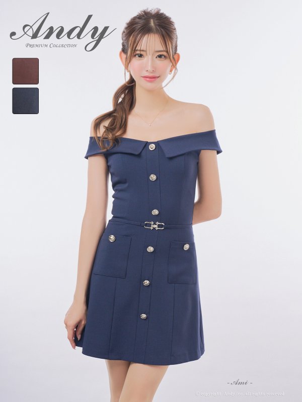 ネイビー モデル：あみ　身長：163cm　着用サイズ：Sサイズ