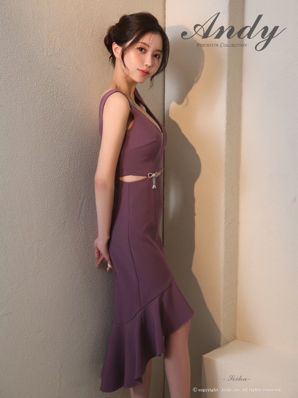 パープル　モデル：せいは　身長：160cm　着用サイズ：Sサイズ