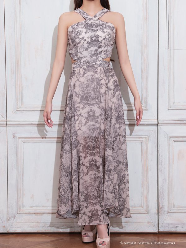 ベージュ モデル:七瀬みほ 身長:162cm 着用サイズ:Sサイズ