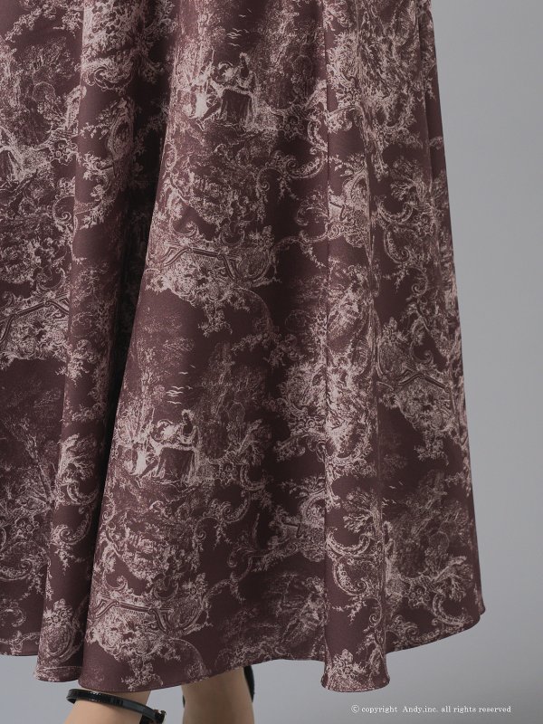 ブラウン モデル：あみ　身長：163cm　着用サイズ：Sサイズ