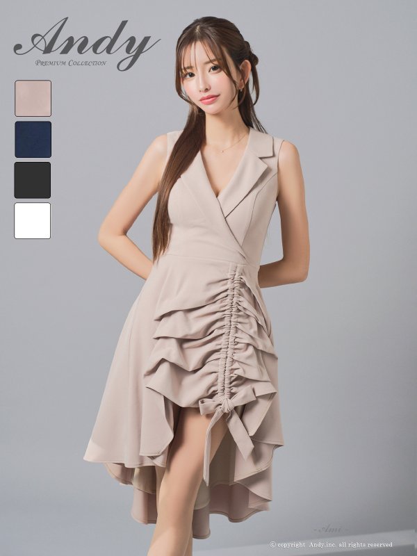 ベージュ　モデル：あみ　身長：163cm　着用サイズ：Sサイズ