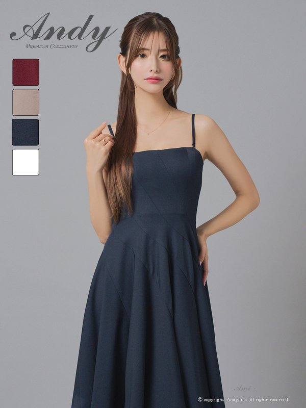 ネイビー　モデル：あみ　身長：163cm　着用サイズ：Sサイズ