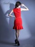 レッド　モデル：七瀬みほ　身長：162cm　着用サイズ：Sサイズ