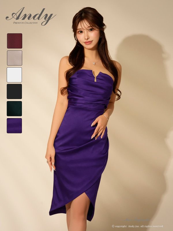 パープル　モデル：藤咲めい　着用サイズ：Sサイズ