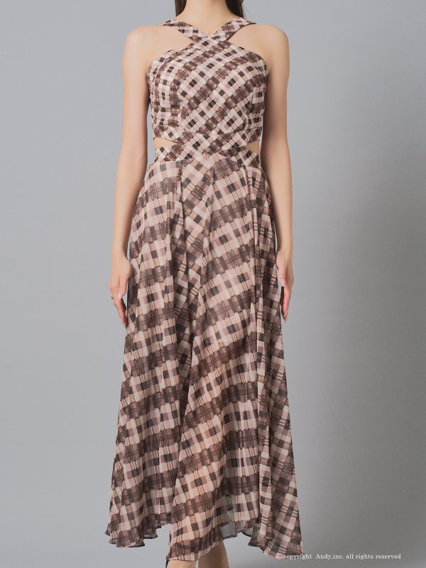 ブラウン　モデル：あみ　身長：163cm　着用サイズ：Sサイズ