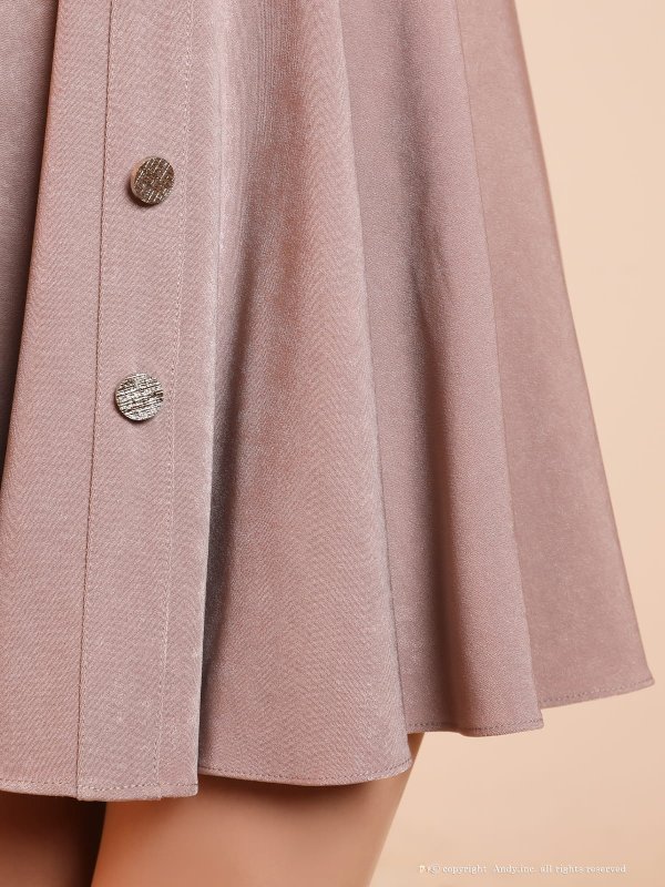 ベージュ　モデル：あみ　身長：163cm　着用サイズ：Sサイズ