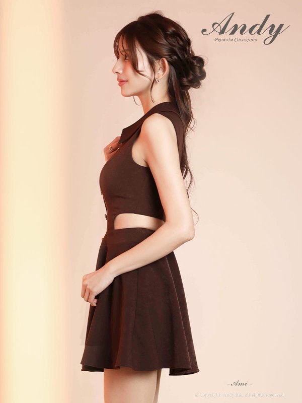 ブラウン　モデル：あみ　身長：163cm　着用サイズ：Sサイズ