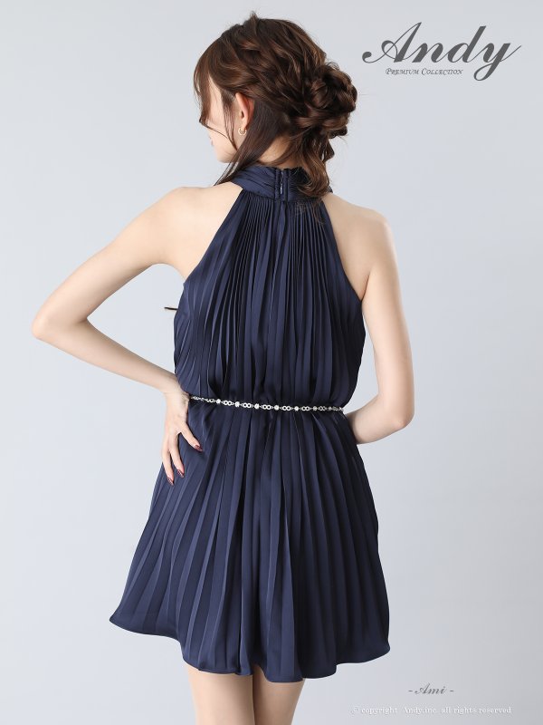 ネイビー　モデル：あみ　身長：163cm　着用サイズ：Sサイズ