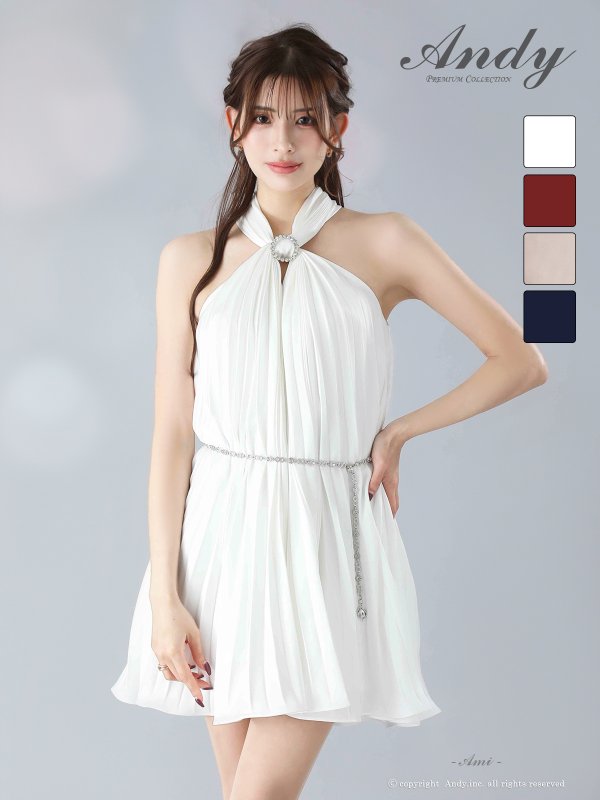 ホワイト　モデル：あみ　身長：163cm　着用サイズ：Sサイズ